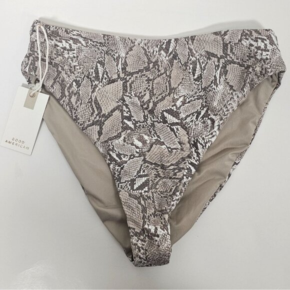 Good American Medium Size 2 Sand Snake Bikini Bottom & Top Set New - Picture 6 of 10